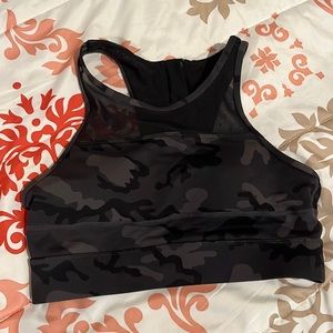 ZYIA Forest Camo Luxe All Star Bra, Medium